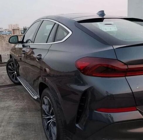 2PCS Running Boards for BMW X6 G06 2020-2025 Side Steps Complete Kit Car Nerf Bar New Upgrade Black Panel with Anti-Slip Particles (for Dedicated Vehicles only) in Saudi Arabia