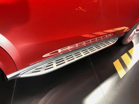 2PCS Running Boards for Benz GLB 2020-2025 Side Steps Complete Kit Car Nerf Bar New Upgrade Black Panel with Anti-Slip Particles (for Dedicated Vehicles only) in Saudi Arabia