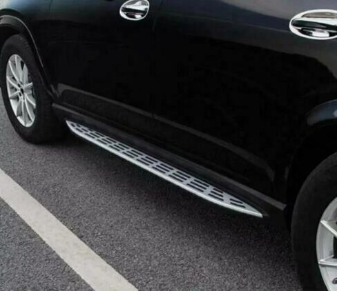 2PCS Running Boards for Benz GLB 2020-2025 Side Steps Complete Kit Car Nerf Bar New Upgrade Black Panel with Anti-Slip Particles (for Dedicated Vehicles only) in Saudi Arabia