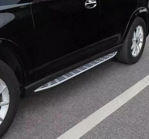 2pcs تشغيل لوحات Benz Gla H247 2020-2024 خطوات جانبية كمل سيارة Nerf Bar ترقية جديدة أسود وشظية مع جزيئات مضادة للانزلاق (للمركبات المخصصة فقط) in Saudi Arabia