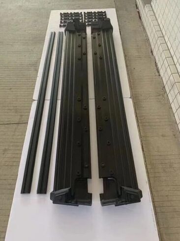 2PCS Running Boards for Benz G-Class W464 G63 G350 G500 2019-2025 Side Steps Complete Kit Car Nerf Bar New Upgrade Black Panel with Anti-Slip Particles Black&Sliver(for Dedicated Vehicles only) in Saudi Arabia