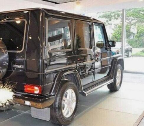 2PCS Running Boards for Benz W464 G-Class W463 G63 G350 G500 2019-2025 Side Steps Complete Kit Car Nerf Bar New Upgrade Black Panel with Anti-Slip Particles (for Dedicated Vehicles only) in Saudi Arabia
