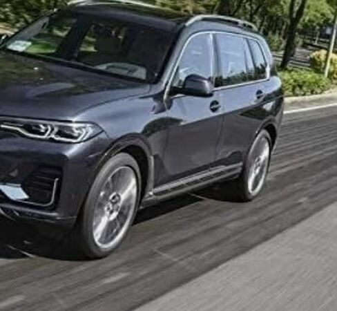 2PCS Running Boards for BMW X7 G07 2019-2025 Side Steps Complete Black Kit Car Nerf Bar New Upgrade Panel with Anti-Slip Particles (for Dedicated Vehicles only) in Saudi Arabia