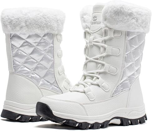 Hobibear Girls Boys Boys Snow Boots مقاومة للماء أحذية شتوية في الهواء الطلق (أطفال/أطفال صغار/أطفال كبيرون) in Kuwait