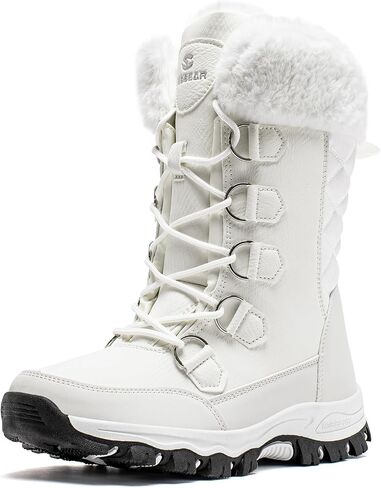 HOBIBEAR Women's Winter Snow Boots Warm Faux Fur in Saudi Arabia