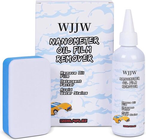 Car Glass Oil Film Cleaner, Windshield Remover, Effectively Removes Coating Wax Water Stains Oil, Etc. Polishes AndRepairs Car Glass, RestoringThe Glass ToFactory Condition in Saudi Arabia