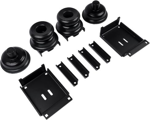 Pair Front Left & Right Suspension Helper Springs SSF-170-40-2 Replacement for Ford F-53 2008-2021, 3000 (lb) Capacity at 50% Compression # SSF170402 in Saudi Arabia