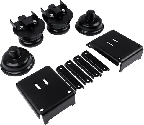 Pair Front Left & Right Suspension Helper Springs SSF-170-40-2 Replacement for Ford F-53 2008-2021, 3000 (lb) Capacity at 50% Compression # SSF170402 in Saudi Arabia