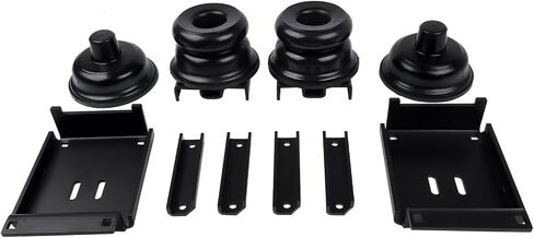 Pair Front Left & Right Suspension Helper Springs SSF-170-40-2 Replacement for Ford F-53 2008-2021, 3000 (lb) Capacity at 50% Compression # SSF170402 in Saudi Arabia