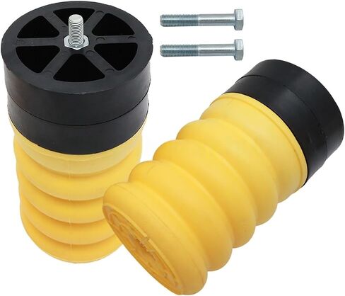 SSR-313-54 2PCS تعليق طقم زنبرك AIR AIR AIR RAPP PROMECTION DODGE RAM PROMASTER 1500 2500 3500 2014-2020 | ورقة تعليق الورقة الخلفية أدوات التعليق | يتوقف عثرة المساعد الينابيع ، الأصفر in Saudi Arabia