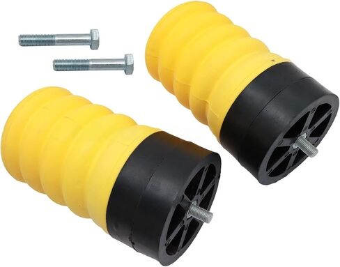 SSR-313-54 2PCS تعليق طقم زنبرك AIR AIR AIR RAPP PROMECTION DODGE RAM PROMASTER 1500 2500 3500 2014-2020 | ورقة تعليق الورقة الخلفية أدوات التعليق | يتوقف عثرة المساعد الينابيع ، الأصفر in Saudi Arabia