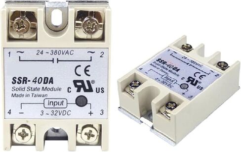 SSR-40DA DC إلى AC Solid State Relay SSR 40A 3-32VDC 24V-380VAC in Saudi Arabia