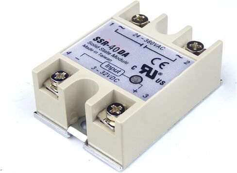 SSR-40DA DC إلى AC Solid State Relay SSR 40A 3-32VDC 24V-380VAC in Saudi Arabia