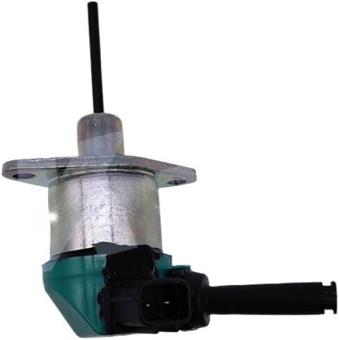 Excavator Part 1A021-60017 Shutdown Solenoid 12V Fuel Stop Solenoid Compatible with KUBOTA PC56-7 V1503 V1703 V2003 V2203 V2403 Machinery Parts (1A021-60017 12V) in Saudi Arabia