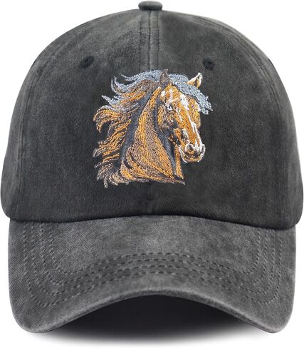 Unisex Adjustable Animal Hat for Men Women, Classic Cotton Wild Animals Embroidered Baseball Cap in Saudi Arabia