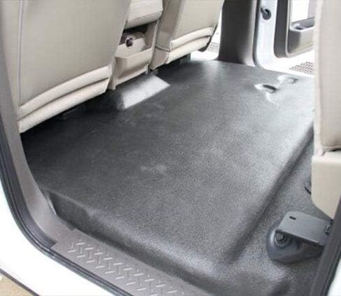 ACC Black Vinyl Flooring متوافق مع 1967-1972 Chevrolet C10 Pickup Reg Cab 2WD Auto 400 Trans W/O خزان غاز في CAB COLDEN in Saudi Arabia