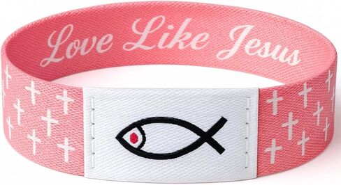 Lusinus Bible Verse Bracelets with Touch Chip, Tap to Read Scripture, Christian & Jesus Bracelets for Men Women Teens, Easter Gifts for Teens, Lent Faith Gifts in Kuwait