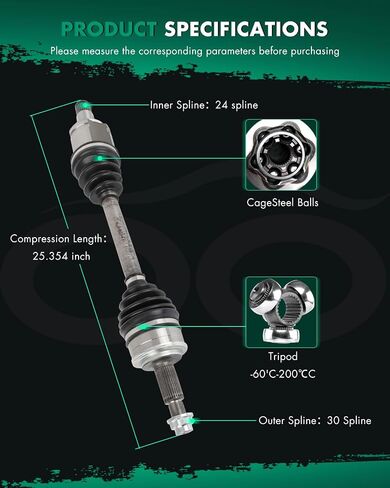 CV Axle Shaft Assembly Front Left Right for 2013-2018 for Toyota RAV4 66-5444 NCV69069 2pcs Driver and Passenger Side in Saudi Arabia