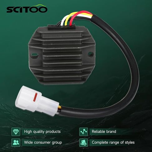 SCITOO Front,Left rectifier regulator 2004-2009 for Yamaha YFZ450 in Saudi Arabia