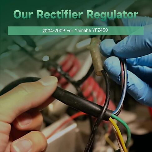 SCITOO Front,Left rectifier regulator 2004-2009 for Yamaha YFZ450 in Saudi Arabia
