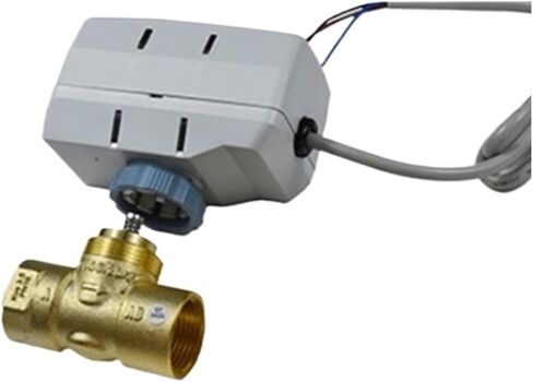 Electric Two-way Valve SUE21 Electric Actuator Central Air Conditioning Floor Heating Solenoid Valve DN20 DN25(DN20) in Kuwait