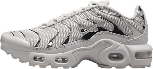 Nike Air Max Plus Big Kids' Shoes (CD0609-409, Thunder Blue/Football Grey/White/Photo Blue) Size 4.5 in Saudi Arabia