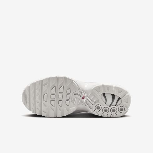 Nike Air Max Plus Big Kids' Shoes (CD0609-409, Thunder Blue/Football Grey/White/Photo Blue) Size 4.5 in Saudi Arabia