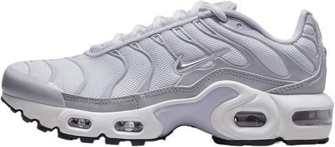 Nike Air Max Plus Big Kids' Shoes (CD0609-409, Thunder Blue/Football Grey/White/Photo Blue) Size 4.5 in Saudi Arabia