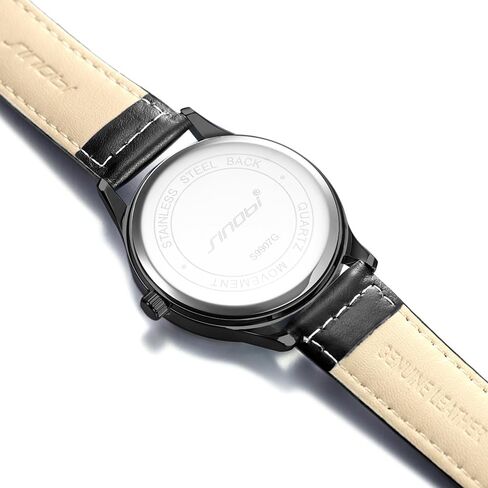 Classic Watches for Men with Calendar Water Resistant Luminous Easy Read Time Arabic Numerals Men Dress Watch in Kuwait