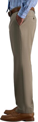 Haggar Men's Premium Comfort Dress Pant-Straight Fit Flat Front Reg. and Big & Tall in Saudi Arabia