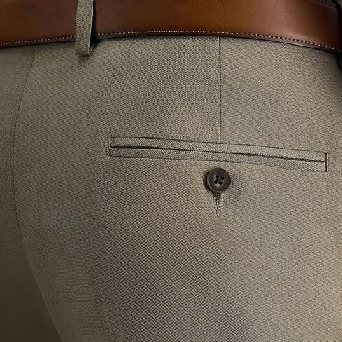 Haggar Men's Premium Comfort Dress Pant-Straight Fit Flat Front Reg. and Big & Tall in Saudi Arabia
