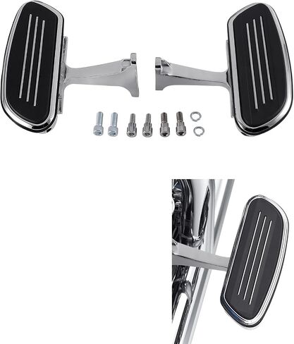 TCMT Compatible with Passenger Floorboards Streamline Footboards Mount Bracket Kits Fit for Touring CVO Road Glide Road King Street Glide Electra Glide Ultra Classic Ultra Limited 1993-2025 in Saudi Arabia