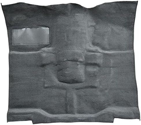 سجادة السيارات متوافقة مع 1987 إلى 1995 Jeep Wrangler ، منطقة الركاب (897-Charcoal Plush Cut Pile) in Kuwait