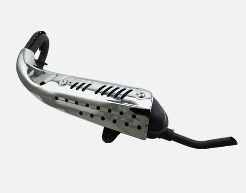 Exhaust Muffler Pipe with Heat Shield for Lifan Mini Trail Honda Z50 Z50R Z50A Z 50 Monkey Bike in Saudi Arabia
