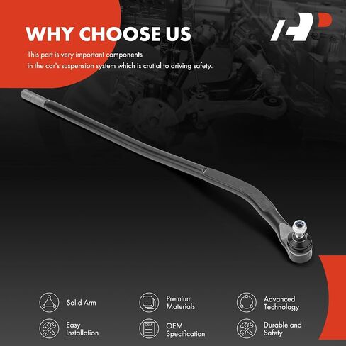 A-Premium Front Right At Steering Arm Steering Drag Link, Compatible with Jeep JK Series - Wrangler 2007-2017, Wrangler JK 2018 in Saudi Arabia