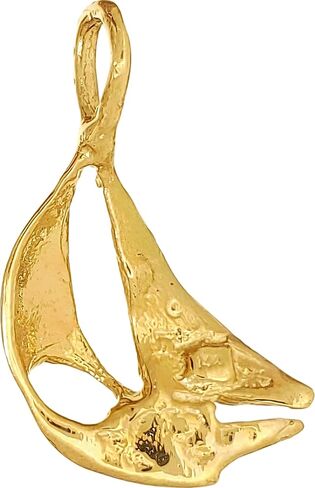Sailboat Charm 14k Gold 19mm in Saudi Arabia