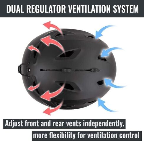 خوذة التزلج على الجليد - نظارات تهوية قابلة للتعديل وبطانة متوافقة مع الصوت ووسادات أذن قابلة للإزالة للرجال والنساء والشباب (M، رمادي ليوبارد) in Kuwait