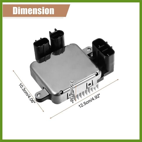 تحكم مروحة مروحة تبريد المحرك لتويوتا أفالون كامري هايلاندر رافعة Sienna Venza Cooling Confl Control Module 89257-30060 89257-30070 89257-30080 استبدال مكونات مركبة قطع الغيار in Saudi Arabia