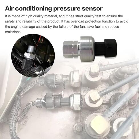 New AC Pressure Switch Replacement Fit for Chevy 2012 Cruze, Replaces 1551343, 15-51343, 13587668, 1550147, 1551258 in Kuwait