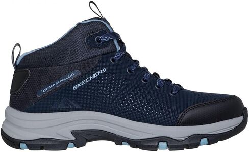 Skechers Women's Groupted: Trego-Trail Kismet Water-Rebellent Mid-Top Boot Boot Navy/Gray-180001-Nvgy in Kuwait