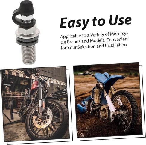 Motorcycle Brake Caliper Bleeder Screw with Cap Cover Compatibility for Enhanced Braking Performance Durable Build for Reliable Maintenance in Saudi Arabia