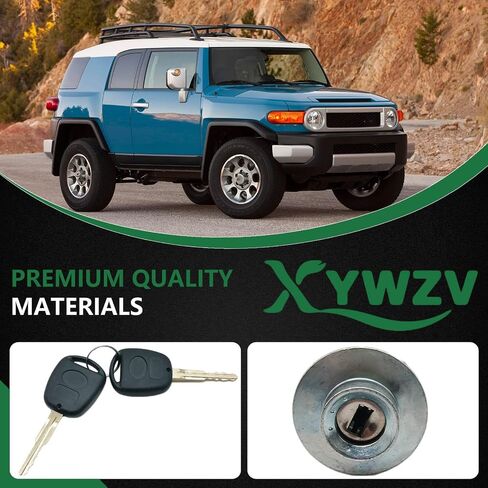 89703-33070 Ignition Lock Cylinder Switch with 2 Keys,Ignition Switch Lock Compatible with Toyota Sequoia 2001-2007/ Tundra 2003-2006/ Fj Cruiser 2007-2014 and More, Replace 8970333070 69052-34040 in Saudi Arabia