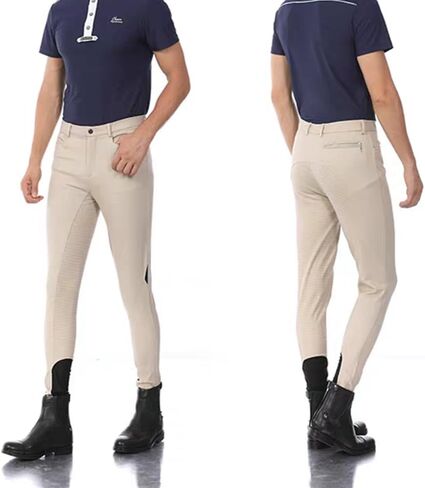 مقاعد الفروسية للرجال كامل المقعد السيليكون قبضة حصان ركوب السراويل ركوب الخيل معدات الملابس in Kuwait