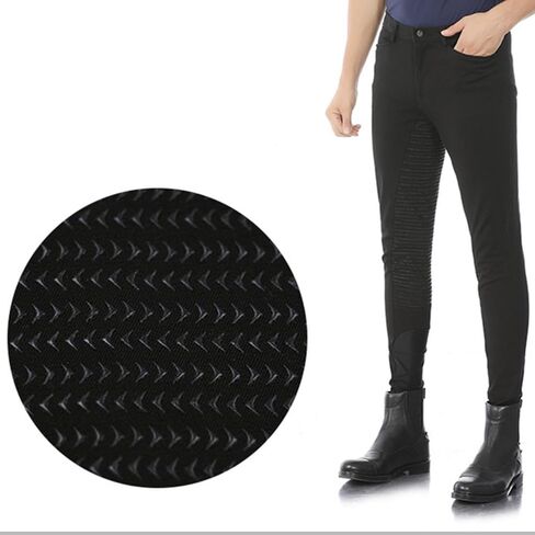 المقعد الكامل للرجال ركوب المؤخرات السيليكون قبضة الفروسية الإنجليزية السوستة السوستة السوستة ركوب الخيل مع جيوب المؤخرة in Kuwait