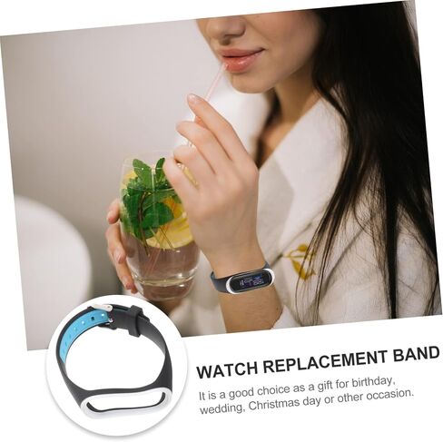 VALICLUD Watch Accessories Band Watch Bands Bracelet Watch Two-tone Wristband Band Watch Bands Replacement Wrist in Saudi Arabia