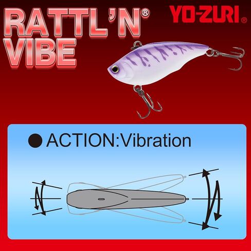 R1159-CSBL Rattl'n Vibe, Color, Black Silver, 55mm 2-1/8" in Saudi Arabia