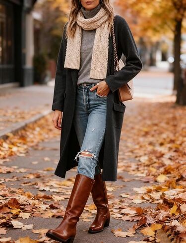 Hooever للسيدات المفتوحة الأمامية متماسكة كارديجان طويلة طية طية صدرية سترة سترة فضفاضة سترة الخارج in Kuwait