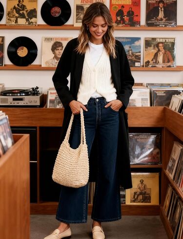 Hooever للسيدات المفتوحة الأمامية متماسكة كارديجان طويلة طية طية صدرية سترة سترة فضفاضة سترة الخارج in Kuwait