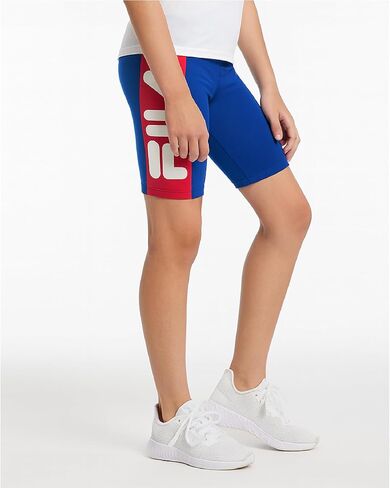 Fila Girls Bike Shorts - Soft Stretch Dance Tumbling Cartwheel Shorts for Girls - Kids Clothes for Gymnastics School and Play in Saudi Arabia