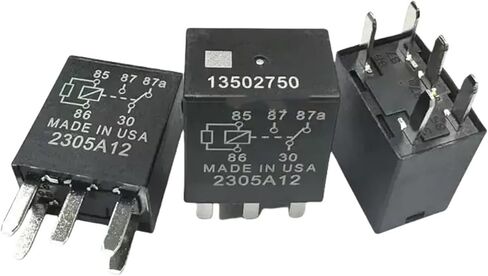 2PCS GM 13502749 4PIN 13502750 5PIN 13502751 5PIN 13502752 4PIN 13502753 4PIN 13502754 4PIN 12VDC 35A 5PIN(13502754 4PIN) in Saudi Arabia
